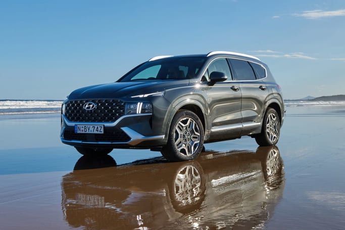 Hyundai santa fe sale hev