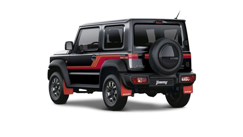 The Suzuki Jimny Heritage edition proves that stripes make everything  better