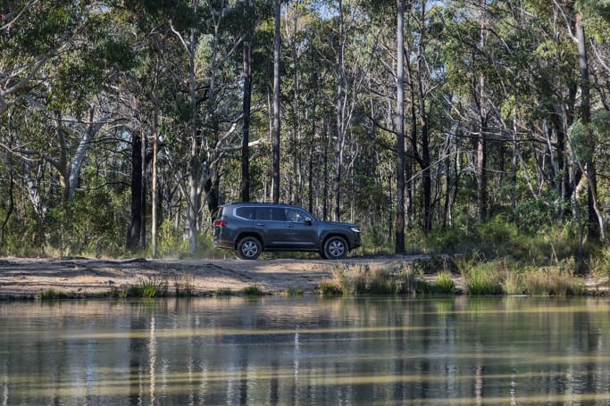 So, all in all, in terms of measurements that are suited to hardcore low-range four wheel driving, the LandCruiser 300 Series ticks all the boxes.