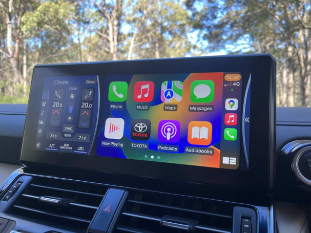 Standard features include a 12.3-inch touchscreen (with sat nav, Apple CarPlay and Android Auto).