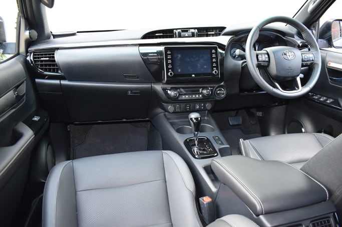 Inside, the Rogue has an 8.0-inch central multimedia touchscreen.  (image credit: Mark Ostler)
