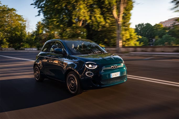 Fiat 500e electric car 2023 review preview test Compact EV