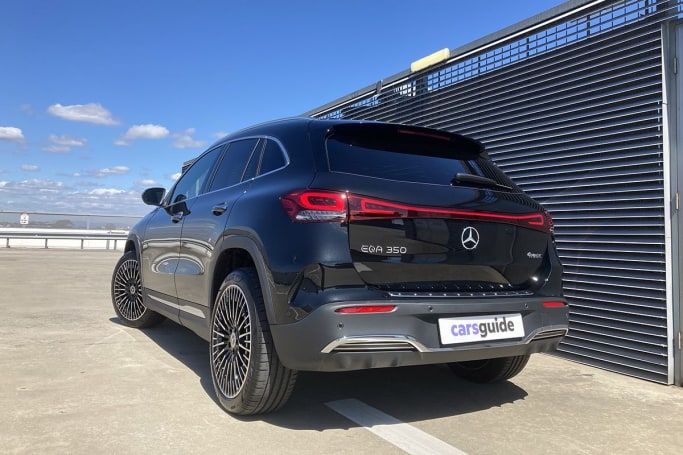 Mercedes EQ EQA electric car 2023 review 350 Premium EV rival