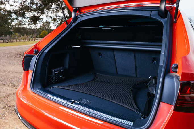Audi RS4 Boot space
