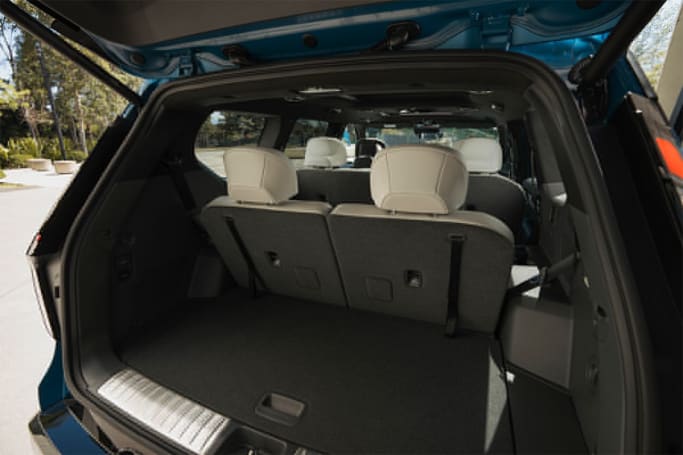 Kia EV9 2024 Boot space