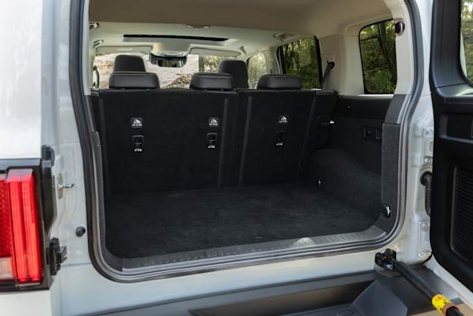 GWM Tank 300 Boot space