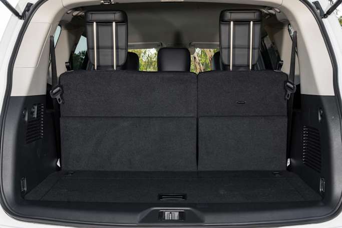 Nissan Patrol Boot space