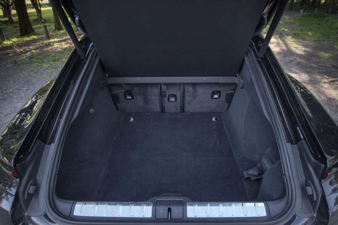 Porsche Panamera Boot space