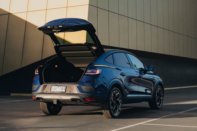 Renault Arkana Boot space