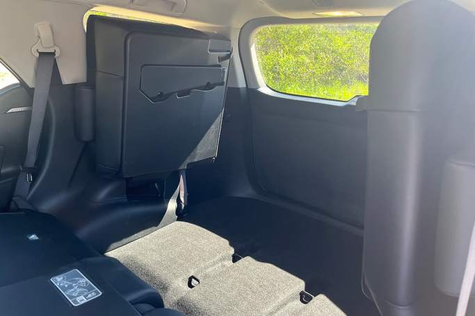 Toyota Fortuner  Boot space