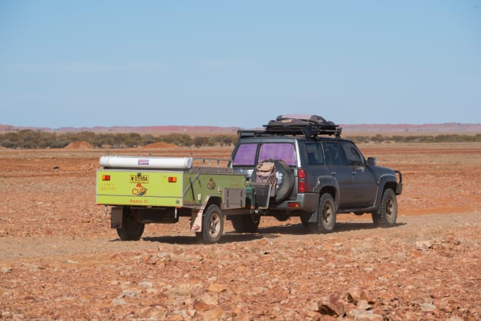 The Nissan Patrol is another of Australia’s favourite touring vehicles (image credit: Brendan Batty).