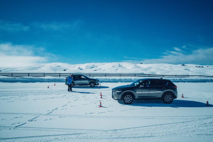 Mazda Cx 5 Cx 8 And Cx 9 2018 Snow Review Carsguide