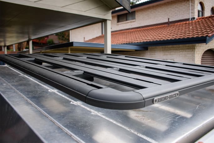 Aluminum canopy shop roof rack
