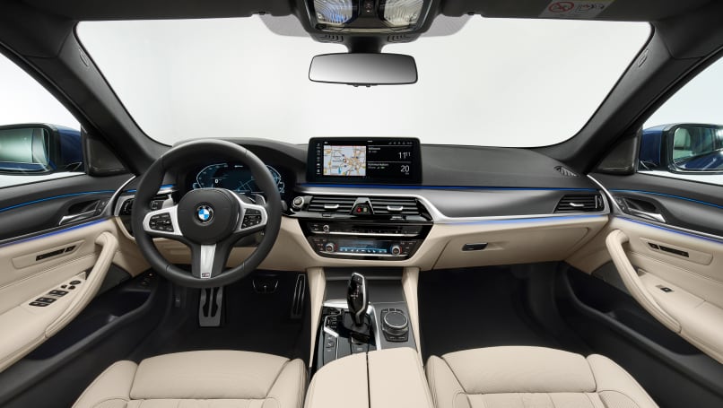 New Bmw 5 Series 2021 Pricing And Specs Detailed High Tech And Sporty Shift For Updated Mercedes Benz E Class Rival Car News Carsguide