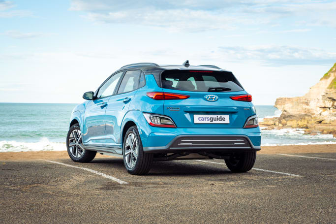 Hyundai Kona Electric 2021 review Highlander EV small SUV is