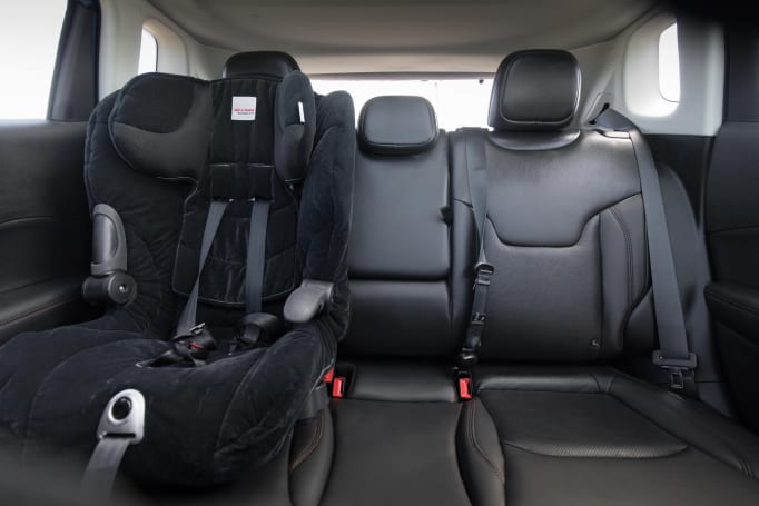 Jeep compass cheap isofix points