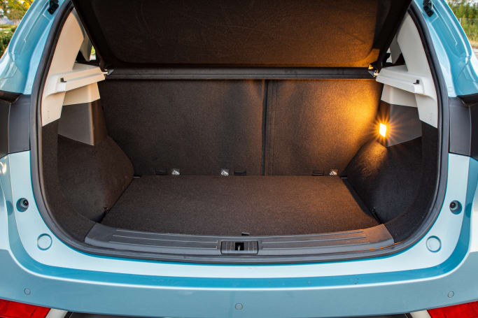 MG ZS 2021 Boot space