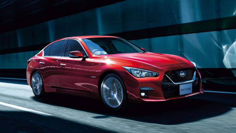 The Skyline still exists, but we knew it most recently as the Infiniti Q50.