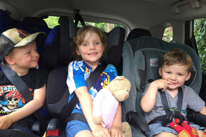Nissan x trail 3 child seats shop