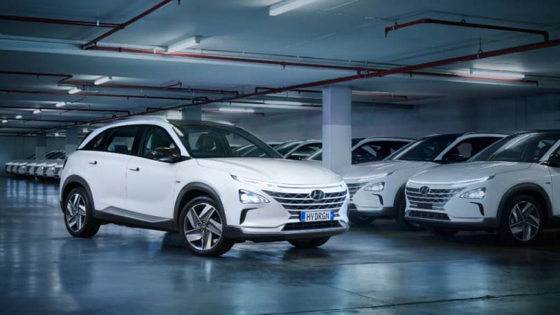 Hydrogen vehicles, like the Hyundai Nexo, could become a more common sight on Australian roads.