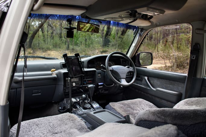 80 series landcruiser hot sale interior