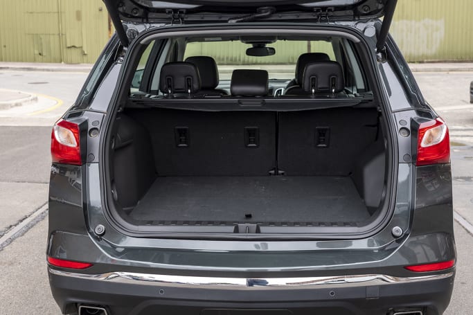 Holden Equinox Boot space