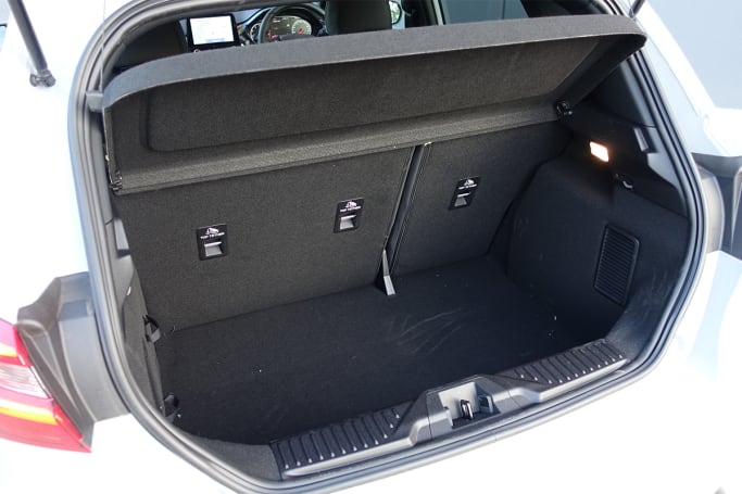 Ford Fiesta Boot space