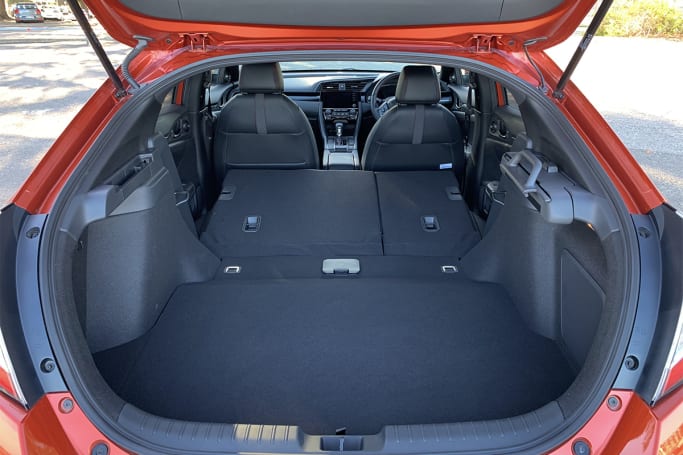 Honda Civic 2020 Boot space