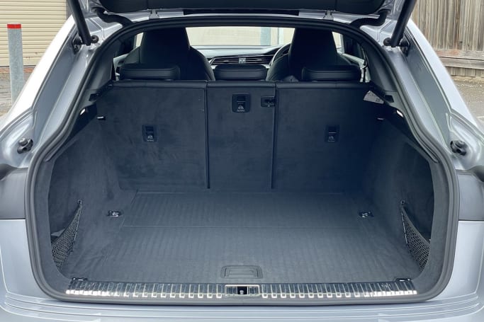 Audi E-tron Boot space