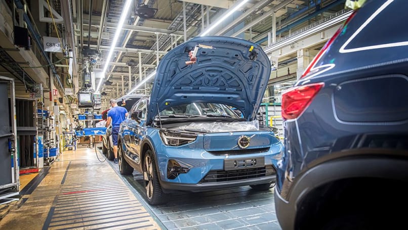 Production of the XC40 and C40 takes place in China.