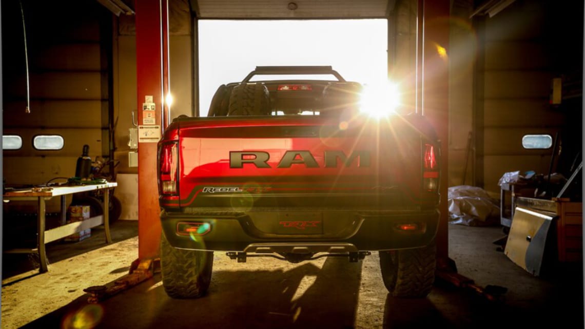 Ram has included a cheeky Easter egg in the new Ram 1500 TRX.