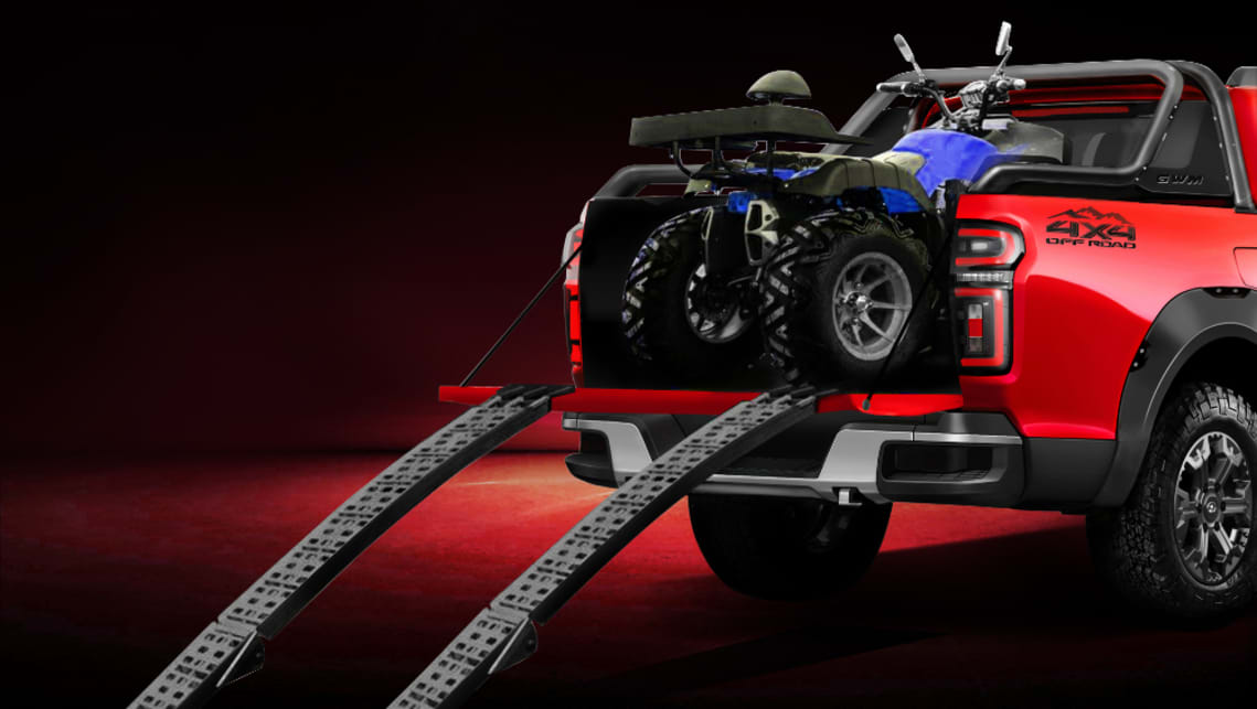  Great Wall says its dual-cab has been engineered for Australia.