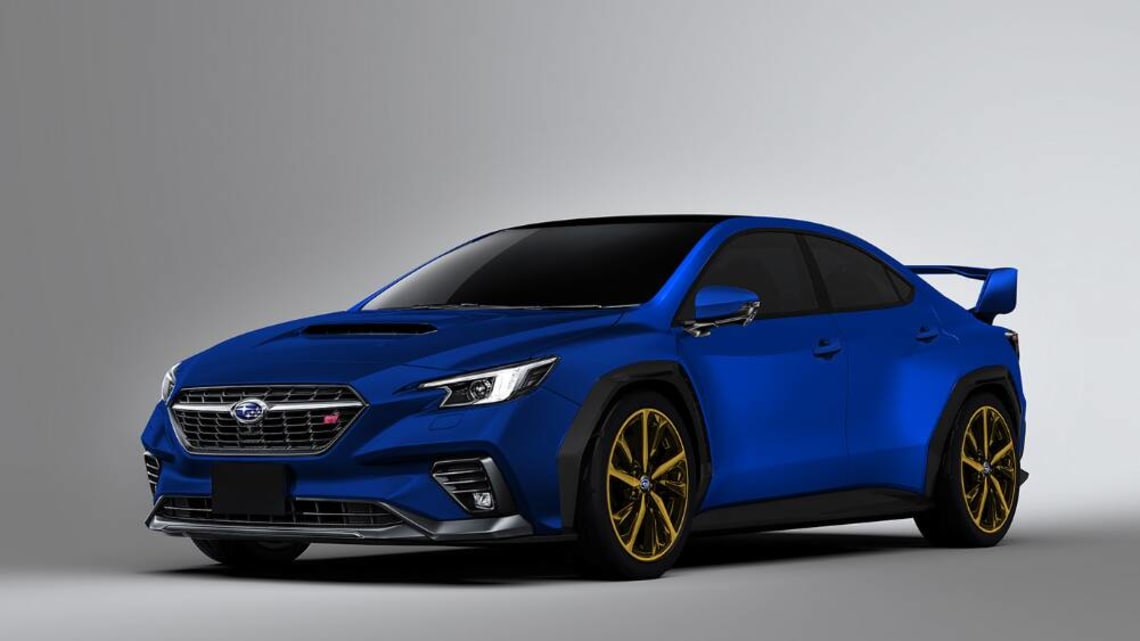 New Subaru Wrx Sti 22 Rendered Fire Breathing Performance Icon Takes Shape Car News Carsguide