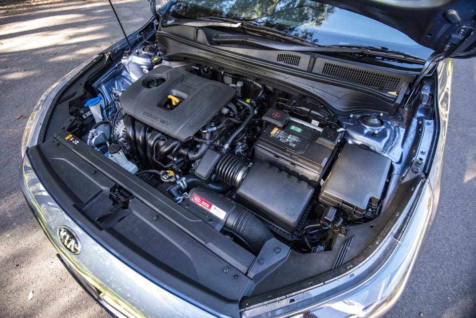 The Cerato has an older-tech multi-point engine
