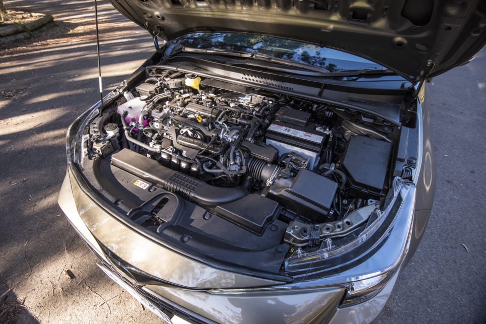 The Toyota hits harder with its 2.0L engine