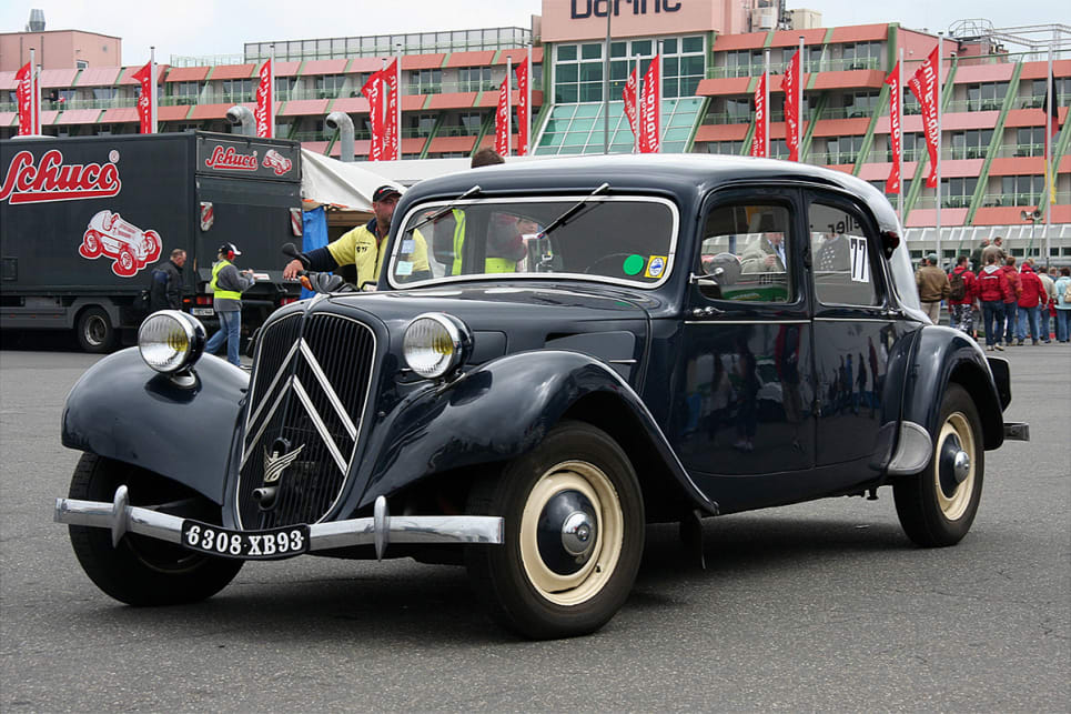 The 1934 Citroen Traction Avant. (image credit: Wiki Commons)