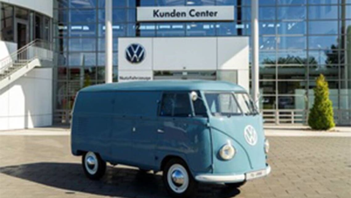 The van is once again in the possession of the VW Group.