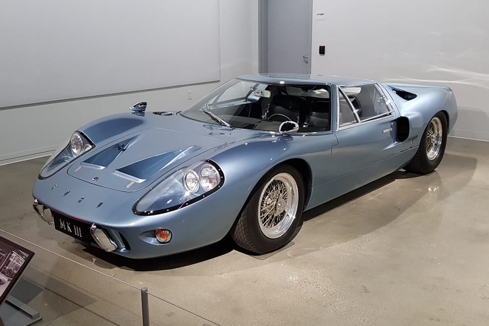 The Mk.III was the road-going version of the GT40. It was still quick though; 0-100km/h in 5.3 seconds. (image credit: Malcolm Flynn)