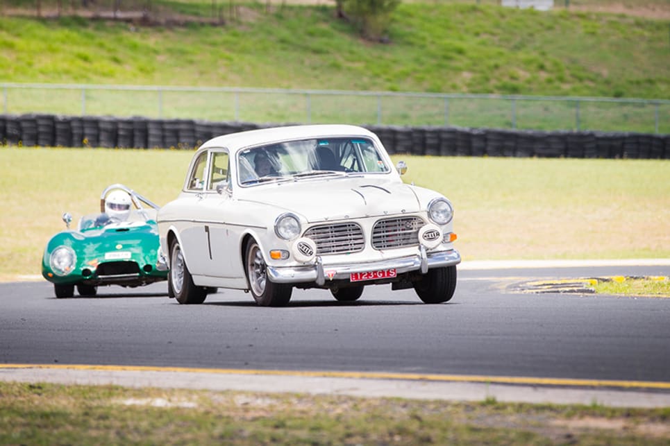 Whether it wins or loses the race, this 123GT Volvo is still a looker. (image credit: Kat Hawke)