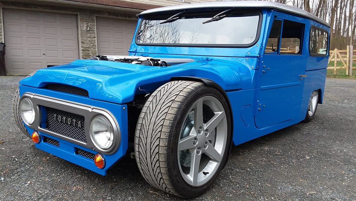 Hmmmmm, I think it needs to be lower. (image credit: Mad Goat Customs)
