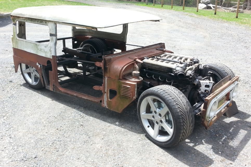 This FJ could also work as a rat rod. (image credit: Mad Goat Customs)