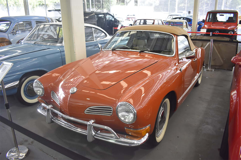 The Karmann was designed by Italian styling house ‘Ghia’. (image credit: Mitchell Tulk)