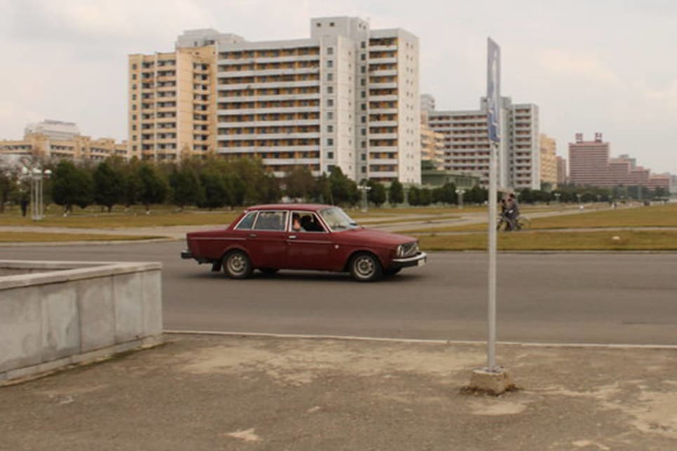 The 1973 Volvo 144 sedans were originally meant to be taxis. (image credit: National Public Radio)