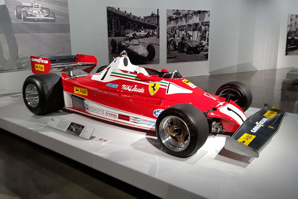 While this 1972 Ferrari 312 T2 lost to James Hunt's McLaren in the 1976 Formula One season, it came back in 1977 and took the Constructor's Champion. (image credit: Malcolm Flynn)