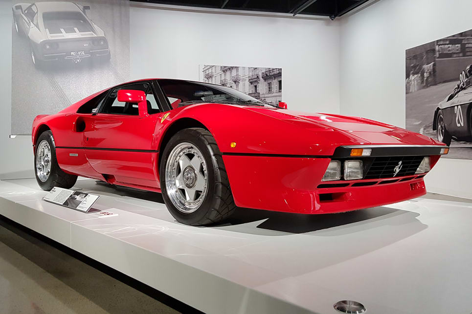 Powered by a twin-turbo V8 making 298kW, only 272 units of the Ferrari 288 GTO were built. (image credit: Malcolm Flynn)