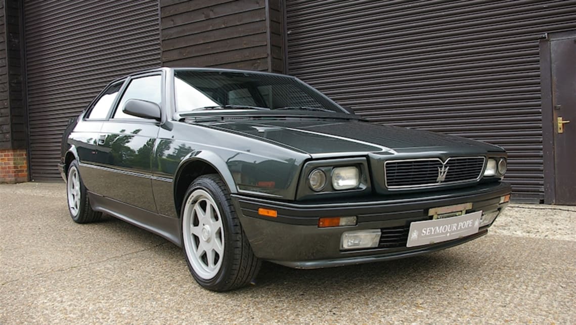 Not the most loved Maserati as the Biturbo had countless problems (image credit: Seymour Pope)