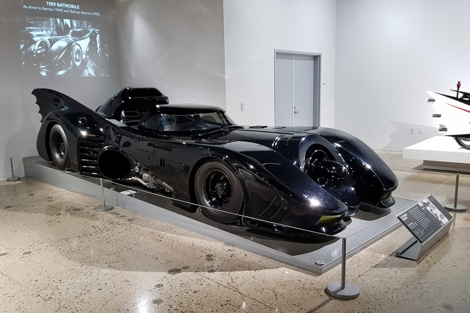 This is one of the original Batmobiles used in Tim Burton's 1989 "Batman". Not only was it used in filming, but was also built on a Chevrolet Impala's chassis. (image credit: Malcolm Flynn)
