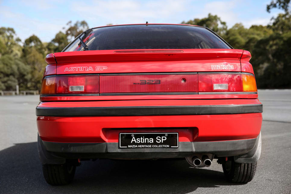 The rear lamps from the first Astina were also used on the Aston Martin DB7.