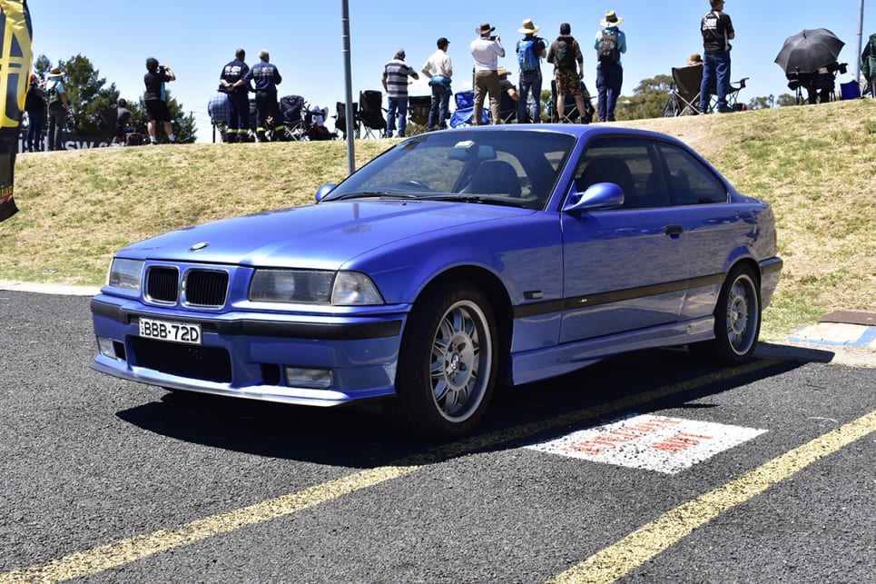 Not the most loved M3 but at least it has that amazing straight-six engine. (image credit: Mitchell Tulk)