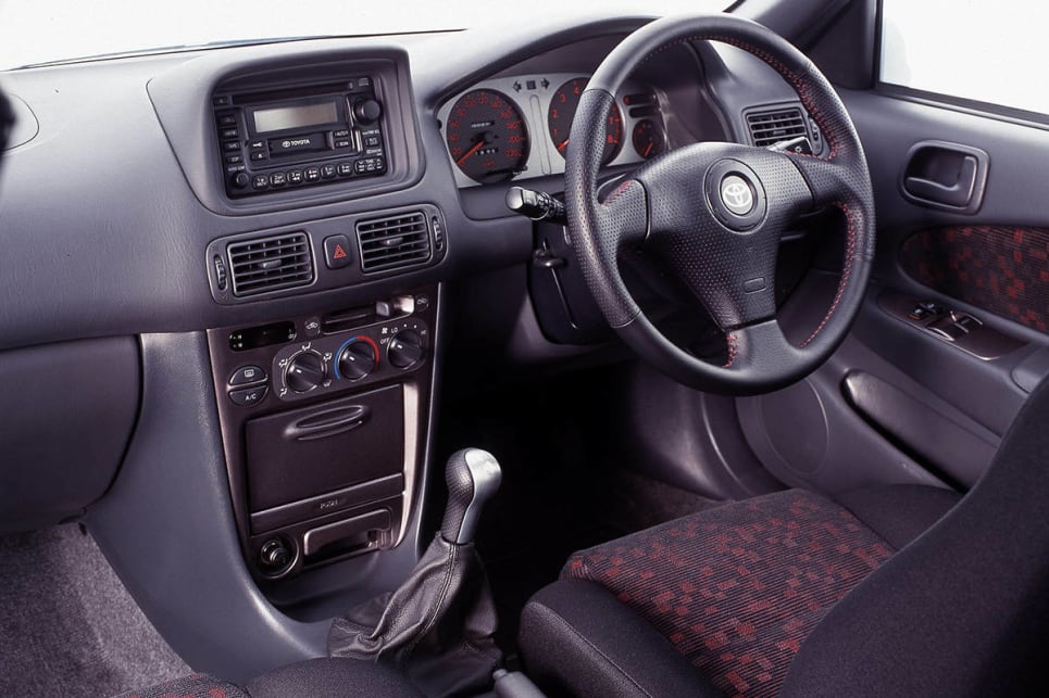 1999 Toyota Corolla Levin interior